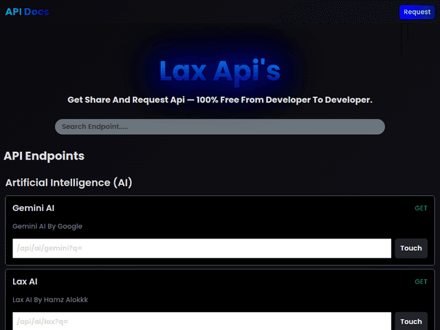 Lax Api's